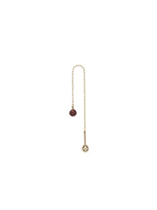 Garnet Chain Long Piercing