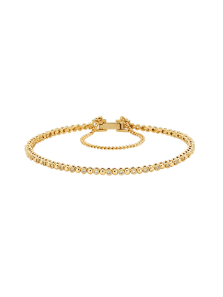 Crystal and Ball Mix Bracelet