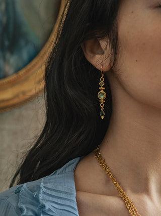 Ondine stone earrings