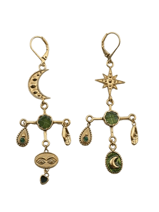 Sacha mobile moon earrings