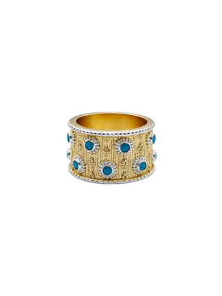 Cistus Turquoise Statement Ring