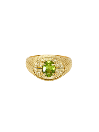 Barya Peridot Statement Ring