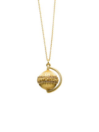 Elam Orb Locket Necklace