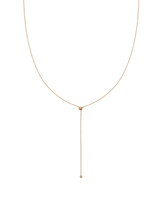 Tiny Moving Ball Necklace