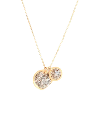 More Duo Sparkle Necklace