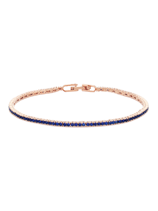 Blue Sparkle Tennis Bracelet