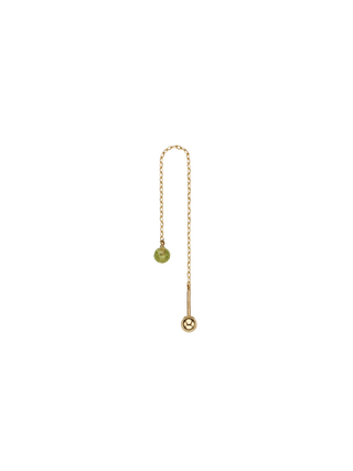 Peridot Chain Long Piercing