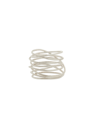 Silver Spiral Ring