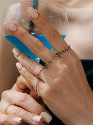 Twisted Rope Texture Ring