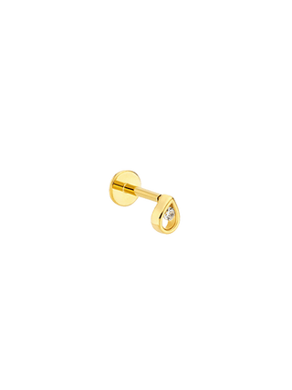 Hollow Teardrop Cubic Piercing