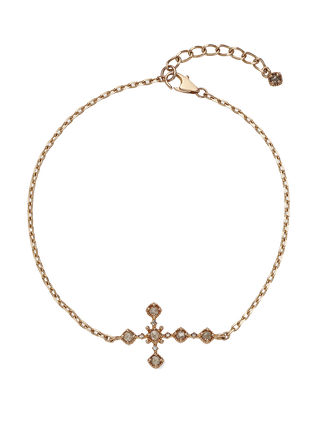 Sacred Cross Diamond Bracelet