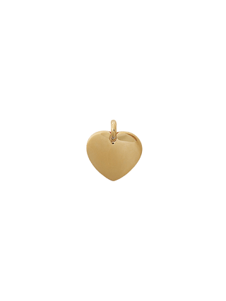 19mm Rounded Heart Pendant