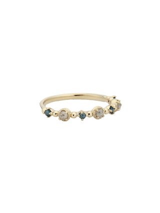 Blue Diamond Eternity Ring
