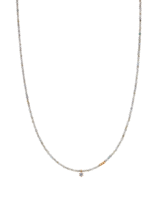 Labradorite Cubic Necklace