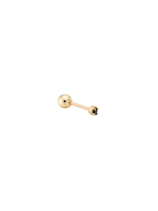 Delicated Black Diamond Gold Piercing