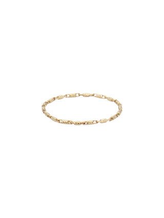 Italy Link Chain Gold Ring