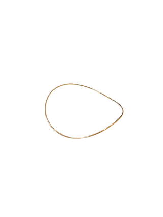 Atelier Stone Essence Stacking Bracelet Slim Organic 18K Gold Filled Bangle Handmade in France | LE FIGUE NEW YORK