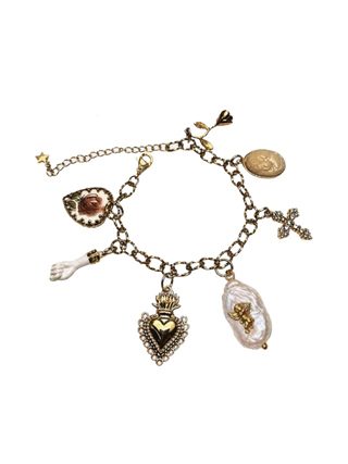 Fascinato Barocco Bracelet with Vintage-Inspired Charms | LE FIGUE NEW YORK