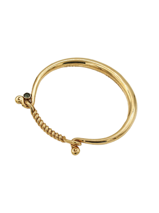 LA2L Medusa Bracelet with Hessonite and Serpentine accents and sculptural serpent-head details | LE FIGUE NEW YORK