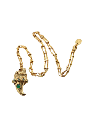 Aya Corne Metal Necklace