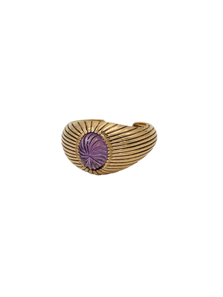 LA2L Sacha Shell Small Everyday Gold Filled Shell Ring | LE FIGUE NEW YORK