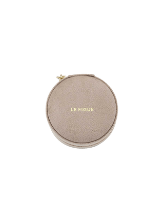 Daily Circle Jewelry Pouch_Grey