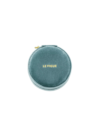 Daily Circle Jewelry Pouch_Sky Blue