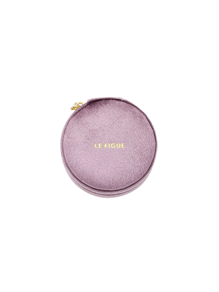 Daily Circle Jewelry Pouch_Purple