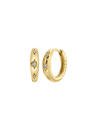 STEVIE STAR MINI HOOPS