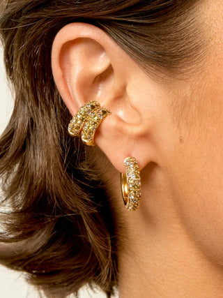 Grey Champagne Ear Cuff