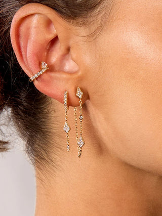 Losange Twin Earrings