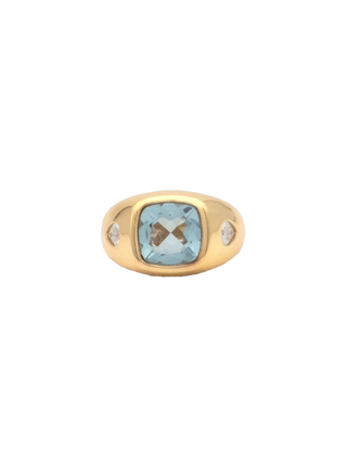 Giulia Aquamarine Pinky Ring