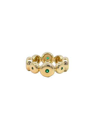 Luna Nera Eternity Gold Band