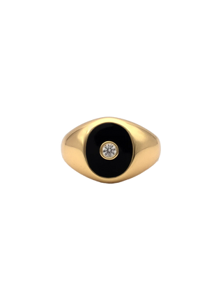 Luna Nera Pinky Ring