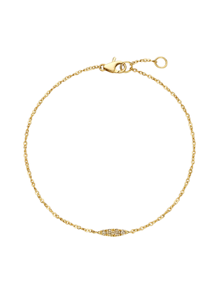 Golden Mimial Chain Bracelet