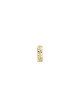Single Sparkle Huggie