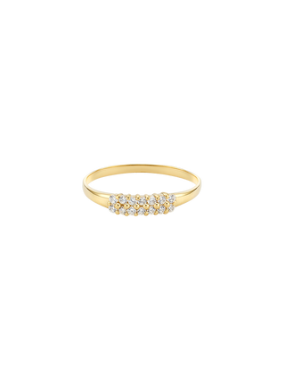 Dazzling Shine Gold Ring