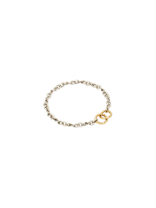 Miliemoon Linked Layered Gold Chain 14K Solid Gold Ring | LE FIGUE NEW YORK