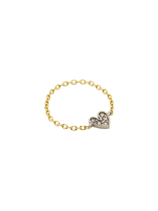 Miliemoon Cognac Diamond Crown Celestial 14K Solid Gold Diamond Crown Ring | LE FIGUE NEW YORK