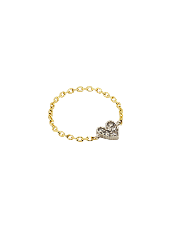 Cognac  Diamond Crown Ring