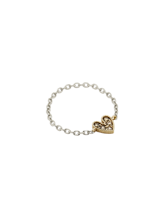 Cognac  Diamond Crown Ring