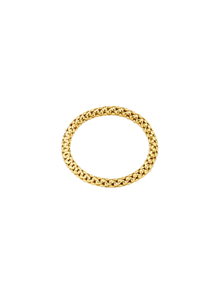 Rope Gold Chain Ring