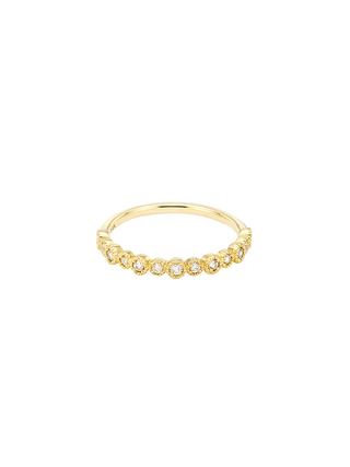 Diamond Bubble Band Ring
