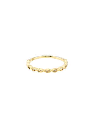 Lumière Diamond Vine Band Ring