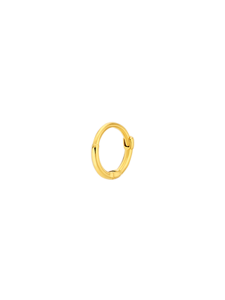 Romilt Daily Petit Link Huggie Everyday 14K Gold Vermeil Huggie Earrings | LE FIGUE NEW YORK