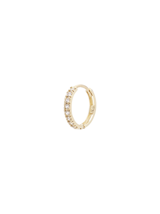 Pavé Shiny Hoop