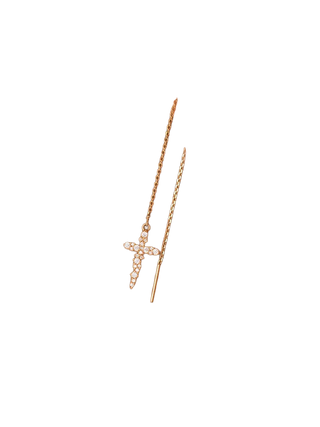 Michel Single Chain Earring