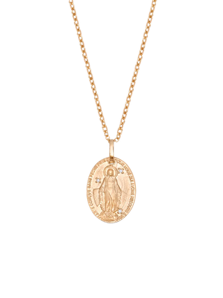 MINI MEDAL MIRACULOUS NECKLACE 40CM