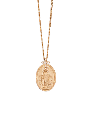 MEDAL MIRACULOUS NECKLACE 50CM