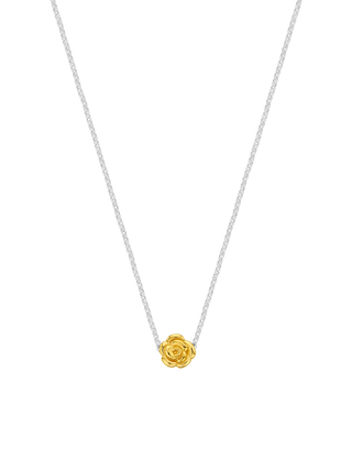 Rose Knot Pendant Necklace